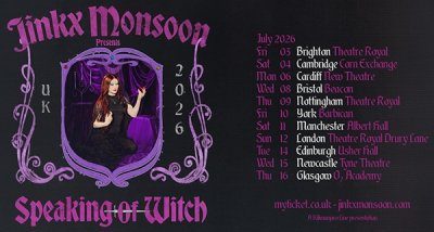Jinkx Monsoon Announces Speaking Of Witch Summer UK Tour thumbnail