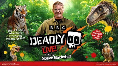 Steve Backshall Tickets For Deadly Live! Autumn UK Arena Tour On Sale 10am Today thumbnail