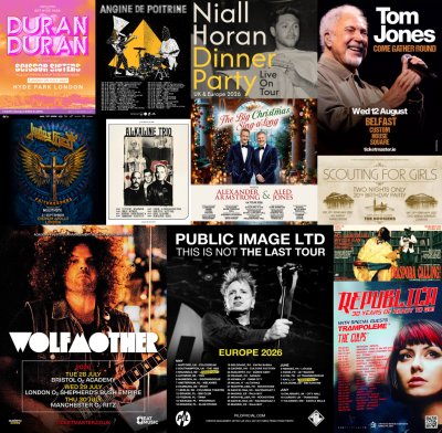 Top Tickets This Week: Niall Horan, Duran Duran, Scouting For Girls thumbnail