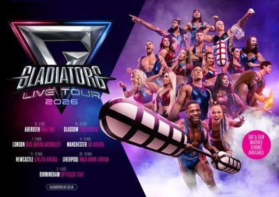 Gladiators Live Tour Heads To UK Arenas This Autumn And Winter thumbnail