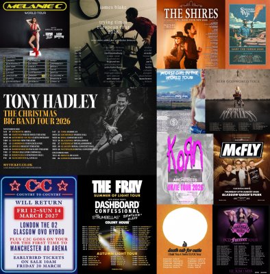 Top Tickets This Week: Korn, Pussycat Dolls, The Shires, Country To Country, James Blake thumbnail
