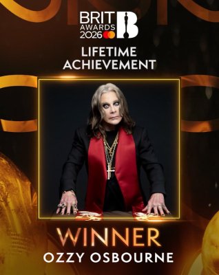 Ozzy Osbourne To Be Honoured With 2026 BRITs Lifetime Achievement Award thumbnail