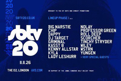 Wiley, Lady Leshurr, Big Narstie & More Confirmed For SBTV20 Celebration At London's O2 Arena thumbnail