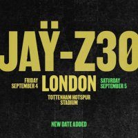 JAY-Z Tickets For Second London Show At Tottenham Hotspur Stadium On Sale 10am Today thumbnail