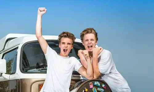 Joe and Caspar