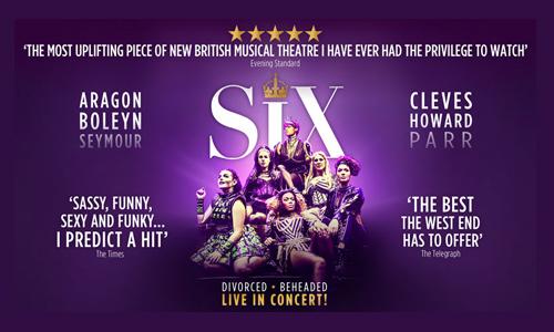 SIX The Musical tour image